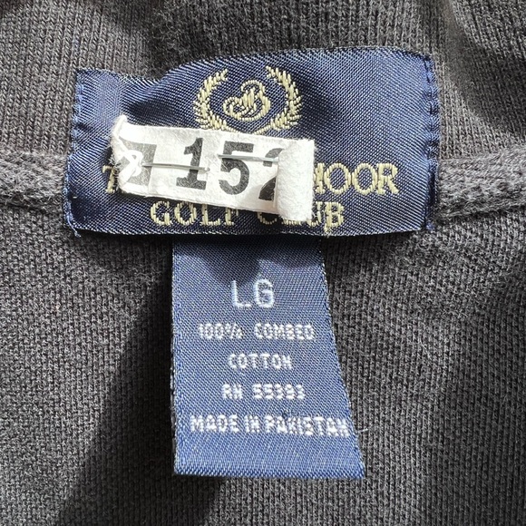 Broadmoor Golf Club Black Polo size L - Picture 2 of 3
